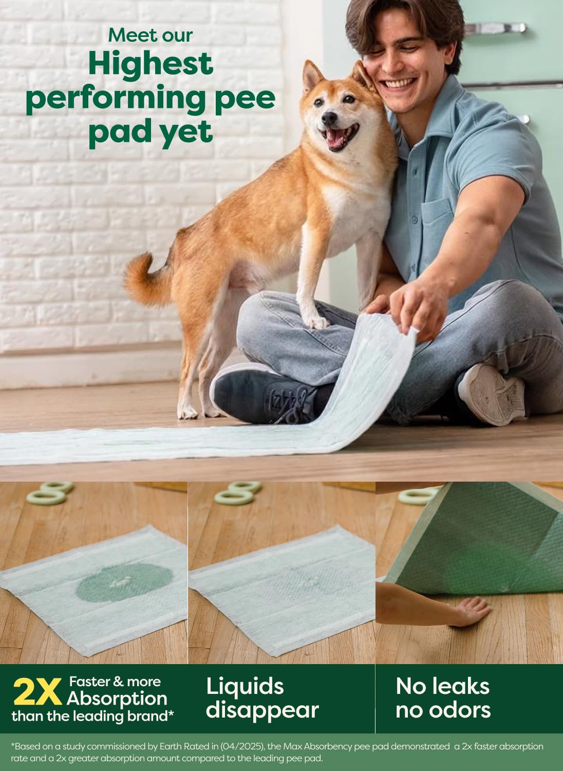 Earth Rated Max Absorbency Puppy Pee Pads for Dogs The Dachshund Zone