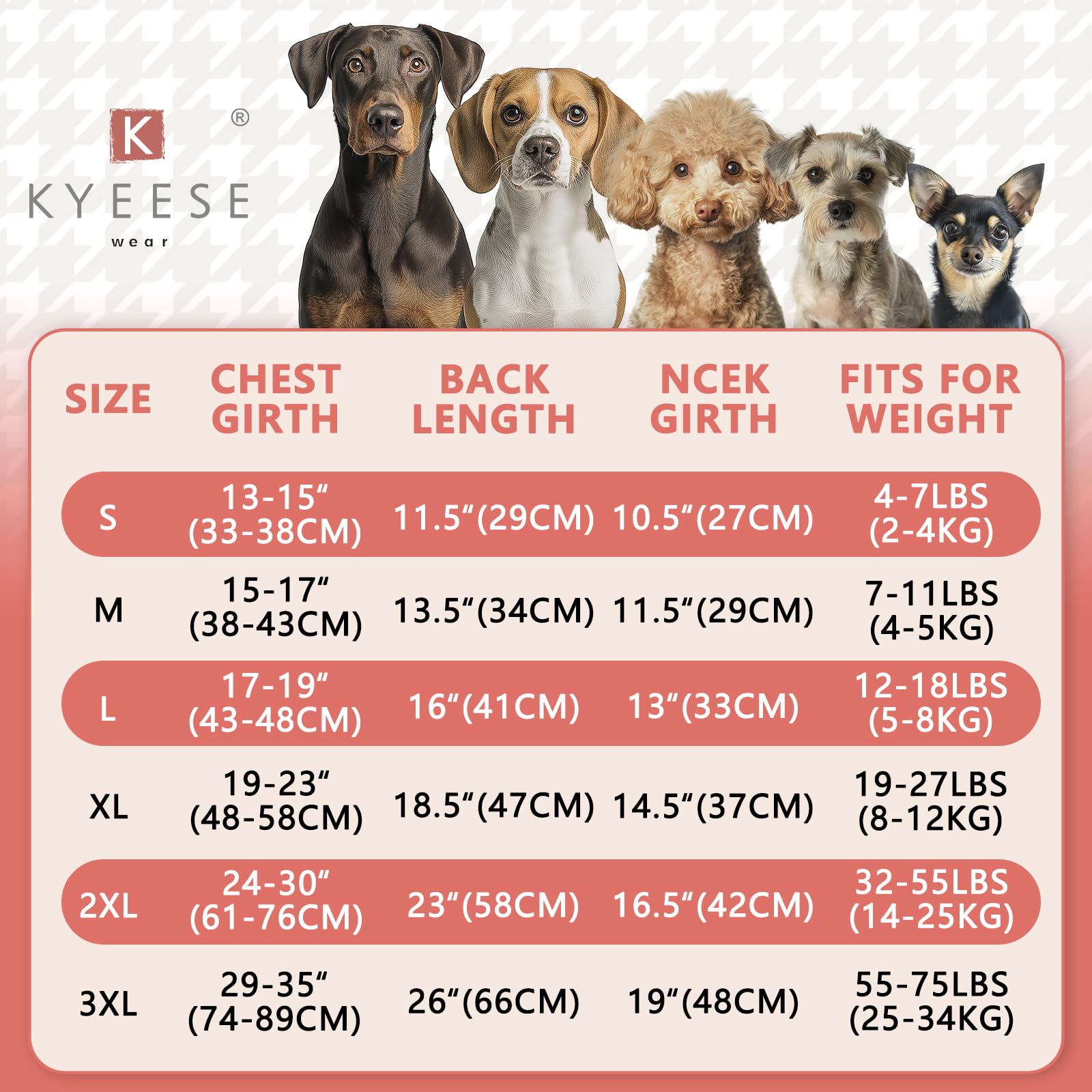 KYEESE 2Pack Dog Sweater Pullover Pet Sweatshirt Stretchy Dogs Clothes Soft Dachshund The Dachshund Zone