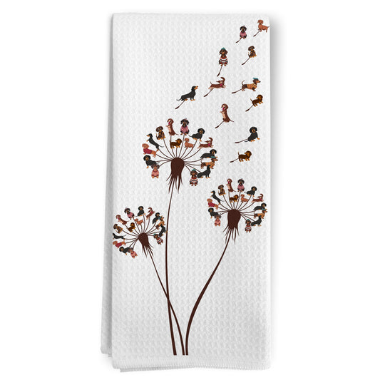 BitKAM Dachshund Kitchen Towels The Dachshund Zone