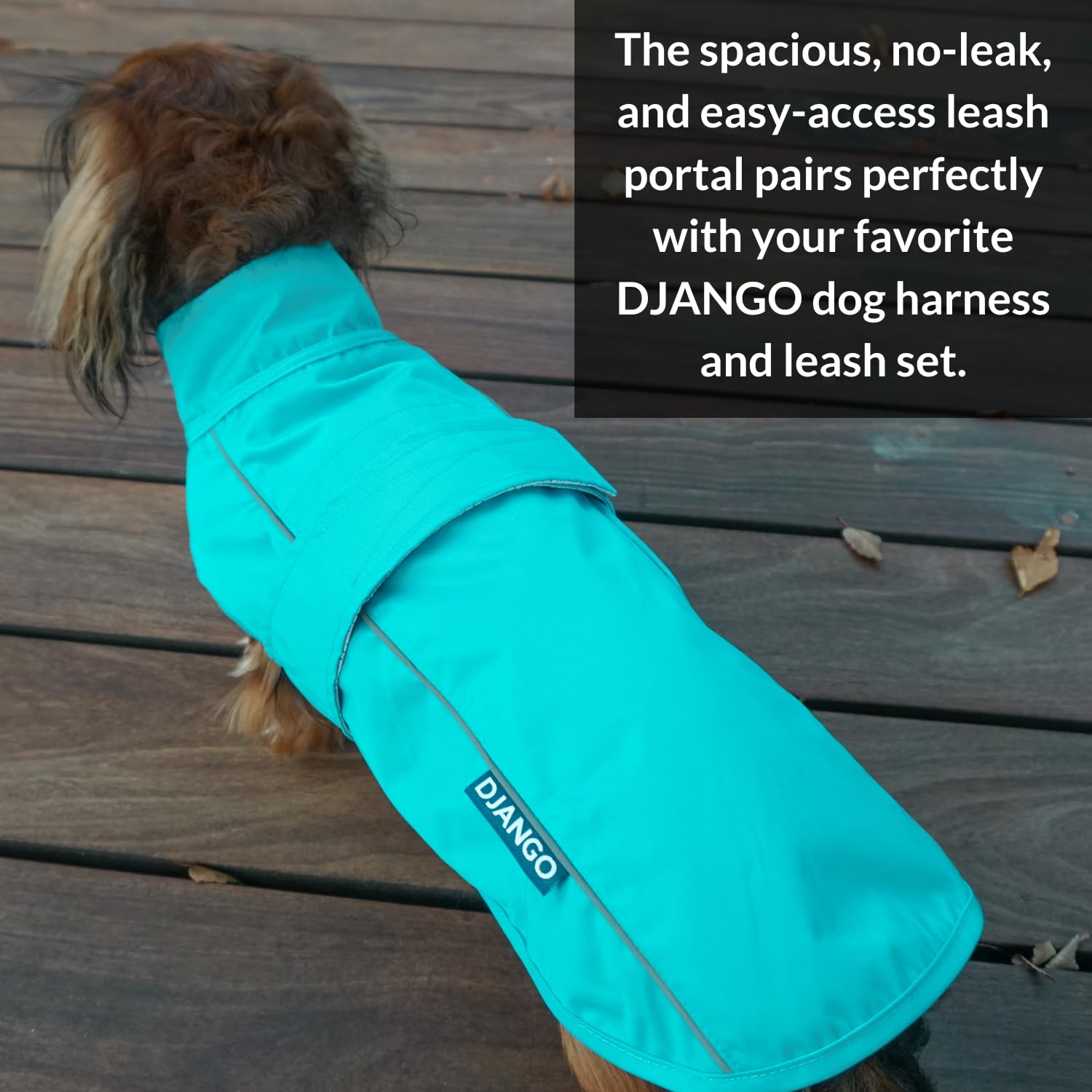 Dog Jacket & Raincoat – Lightweight Water-Resistant The Dachshund Zone