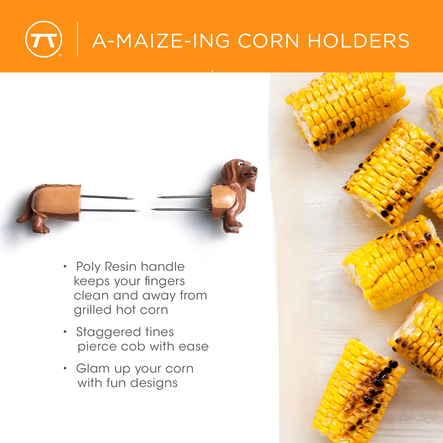 Corn Holders, Dachshund Design The Dachshund Zone