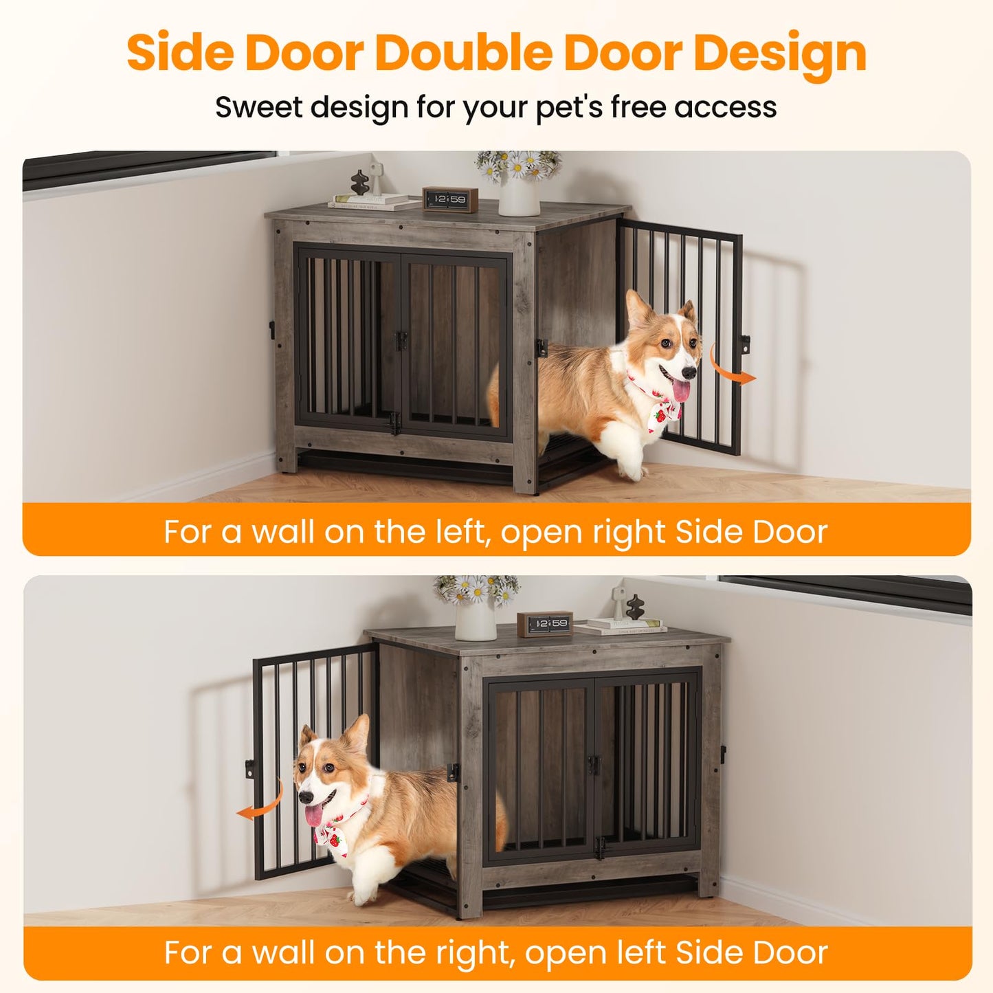 Dog Crate Furniture, Dog Crate End Table The Dachshund Zone