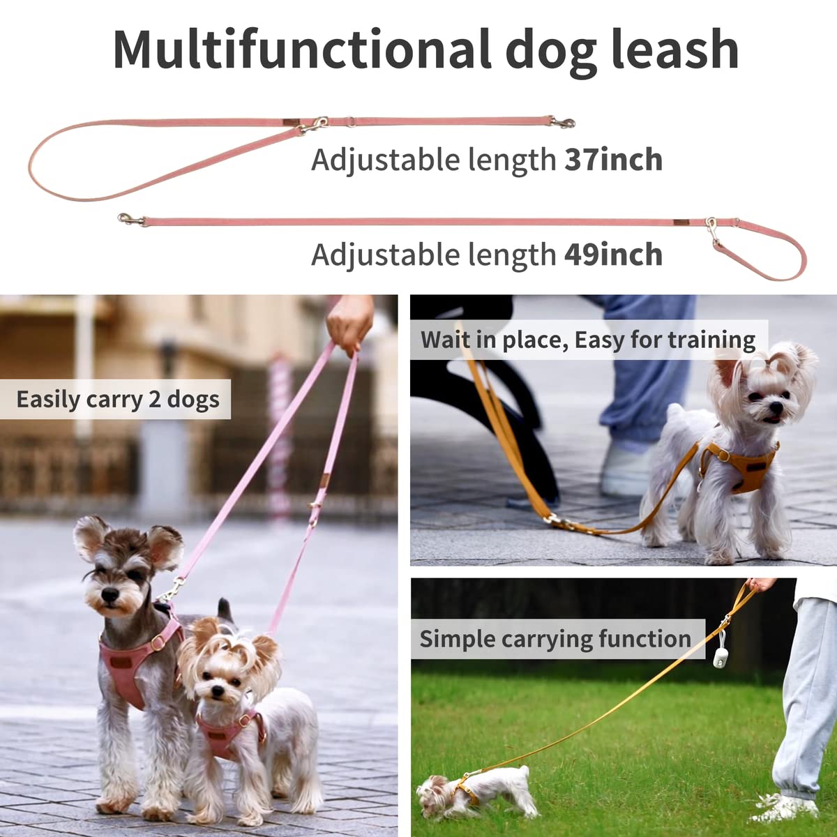 Puppytie No Pull XXS Puppy Harness with Multifunction Dog Leash The Dachshund Zone