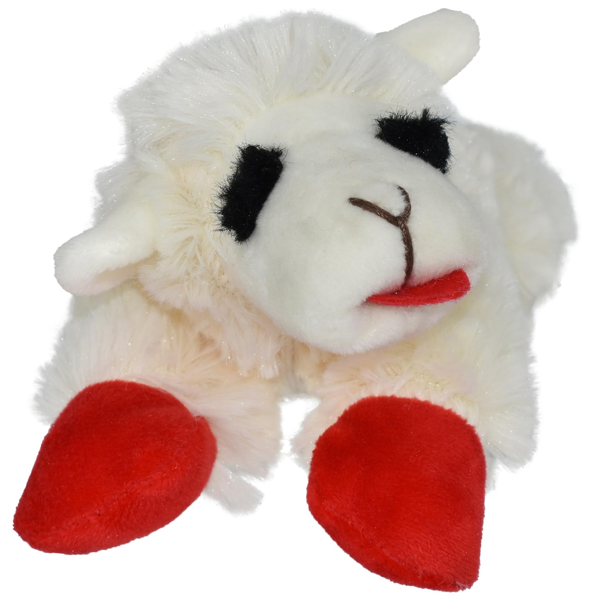 Multipet Lamb Chop Dog Plush Toy - Squeaky Toy for All Dogs The Dachshund Zone