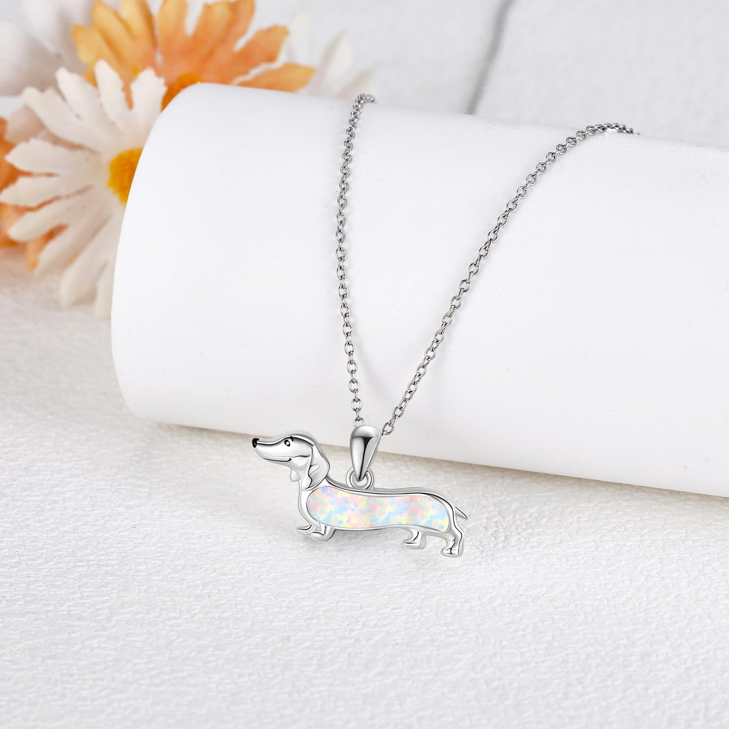 Dachshund Necklace Sterling Silver The Dachshund Zone