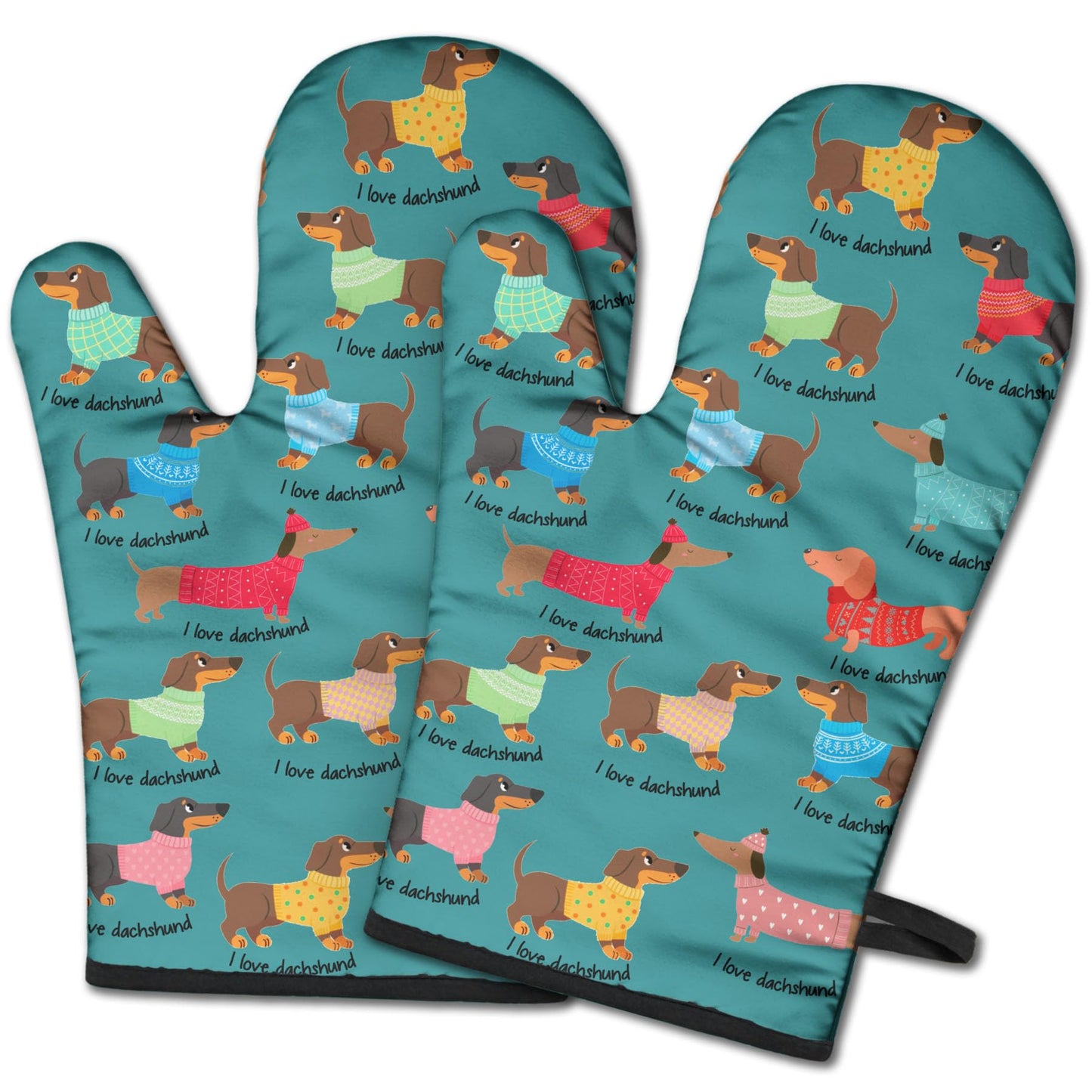 Dachshund Oven Mitts for Dachshund Lover The Dachshund Zone