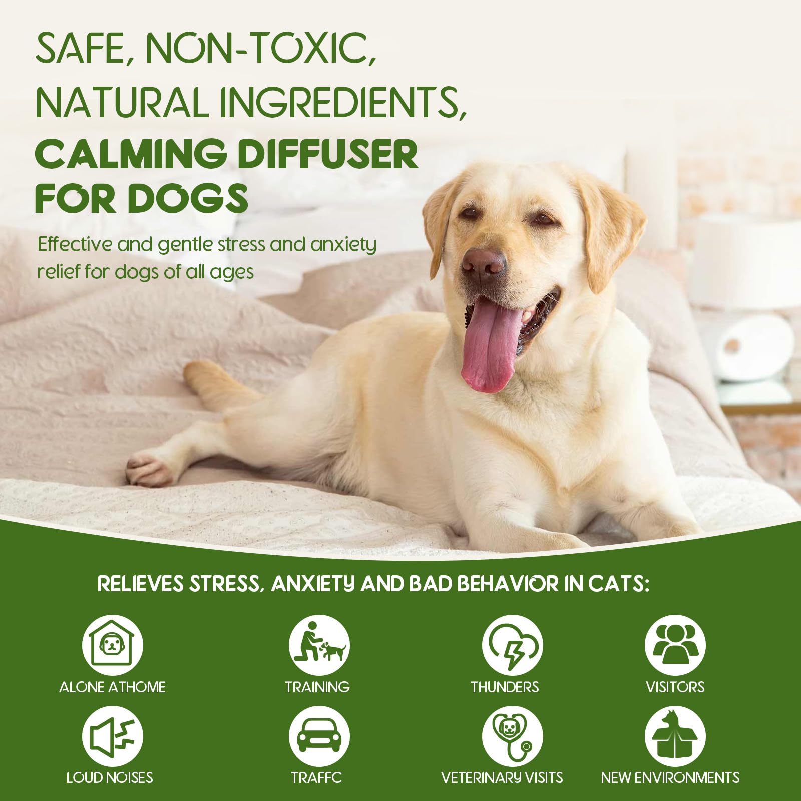 80S Pheromone Diffuser for Dogs, Dog Calming The Dachshund Zone