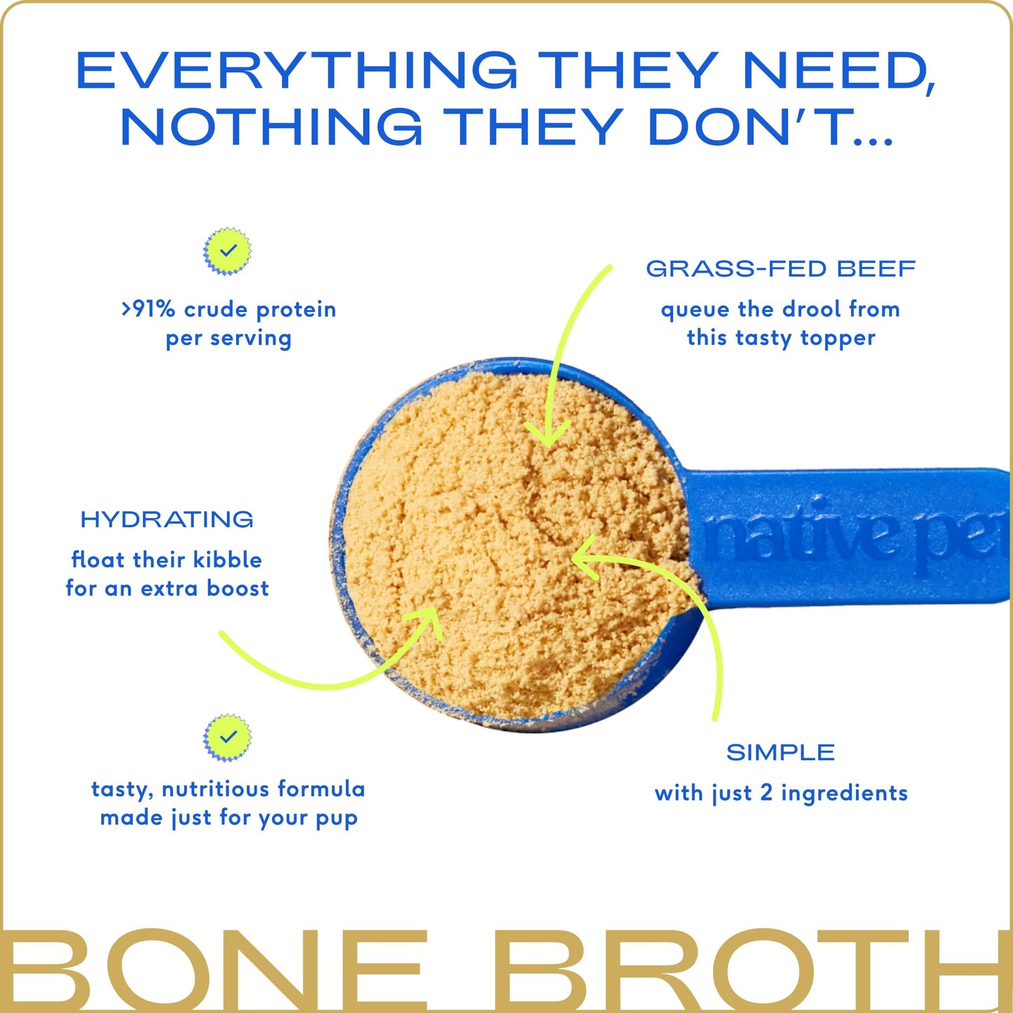 Native Pet Bone Broth for Dogs - Made with Real Beef Bone Broth The Dachshund Zone