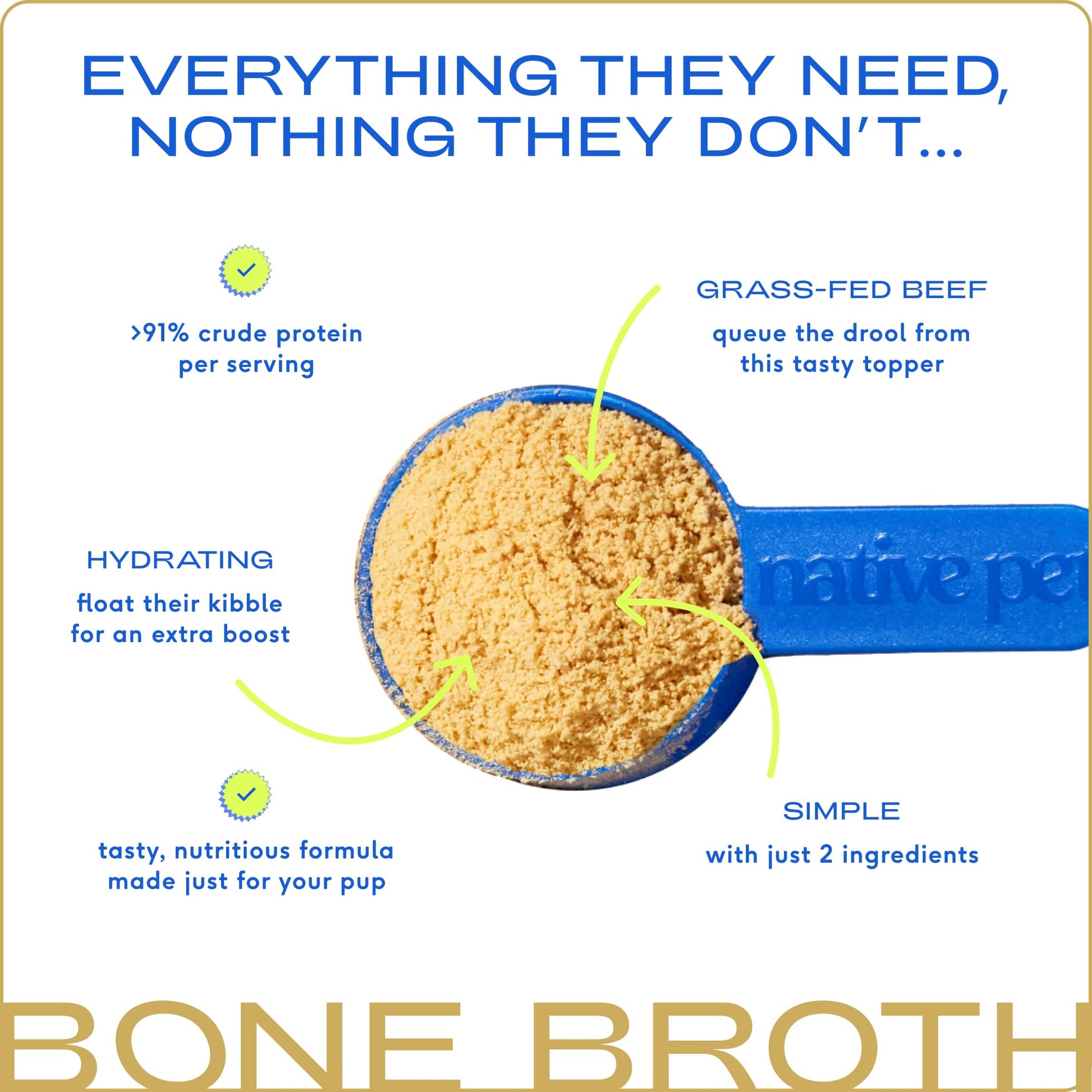 Native Pet Bone Broth for Dogs - Made with Real Beef Bone Broth The Dachshund Zone