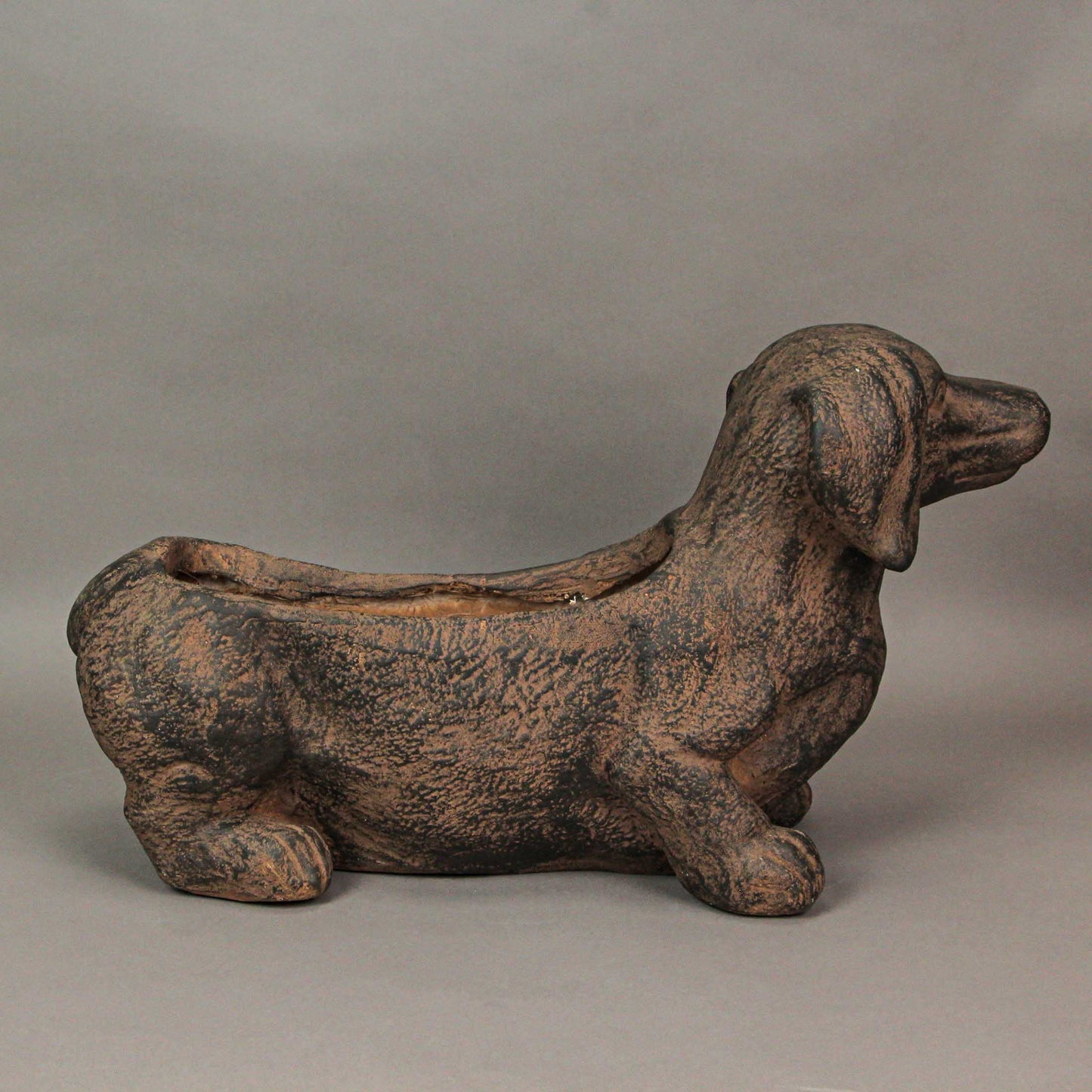 Whimsical Dachshund Dog Resin Planter The Dachshund Zone