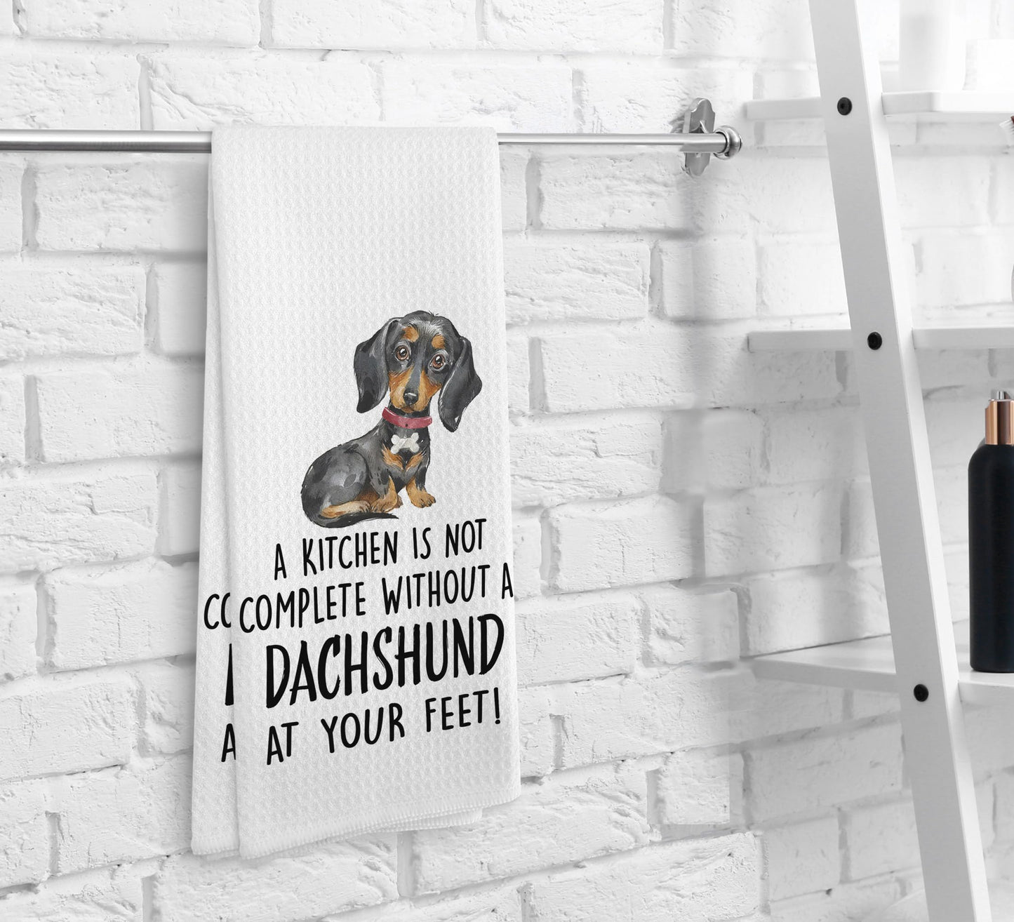 Dachshund Kitchen or Bath Tea Towels The Dachshund Zone