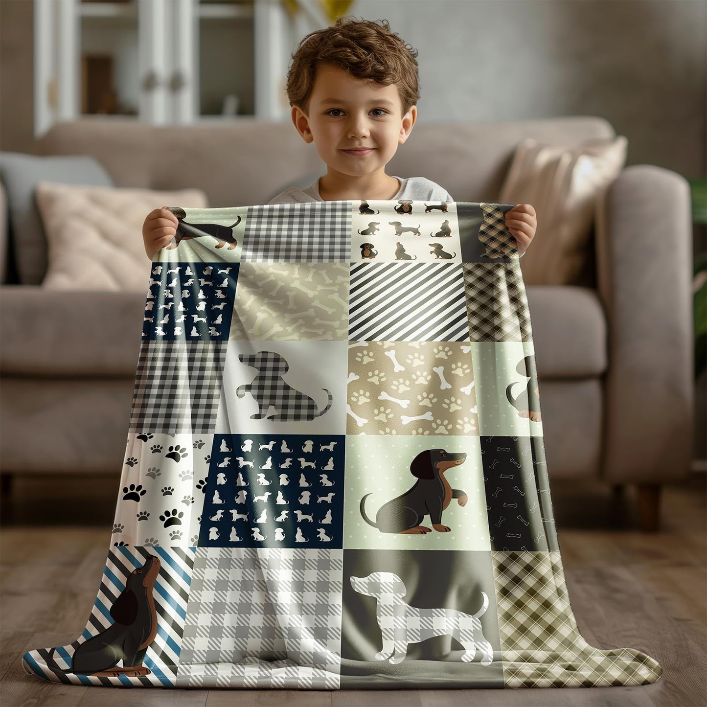 Mokukenren Dachshund Blanket The Dachshund Zone