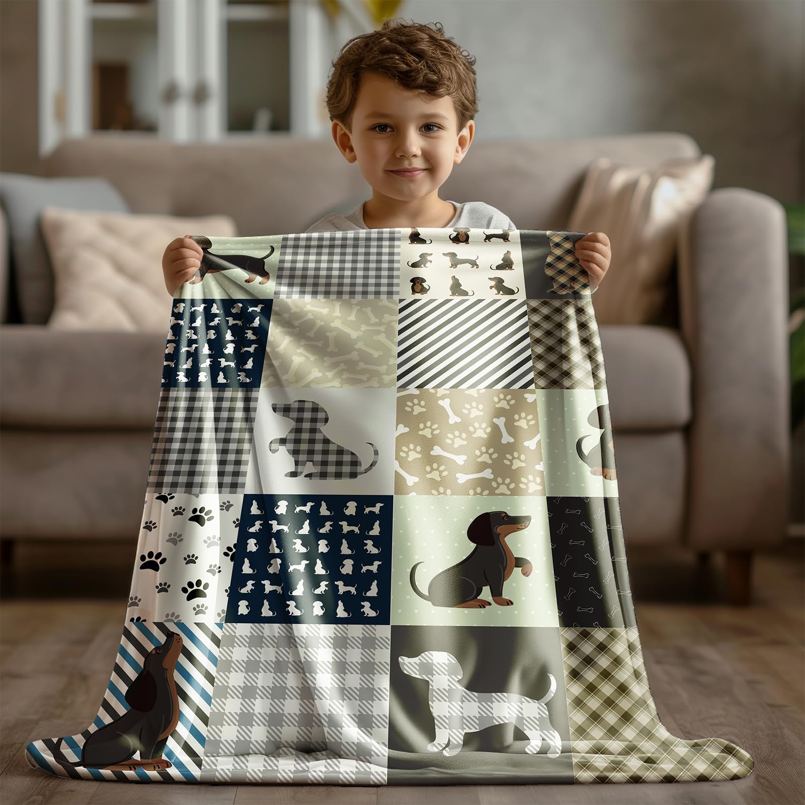 Mokukenren Dachshund Blanket The Dachshund Zone