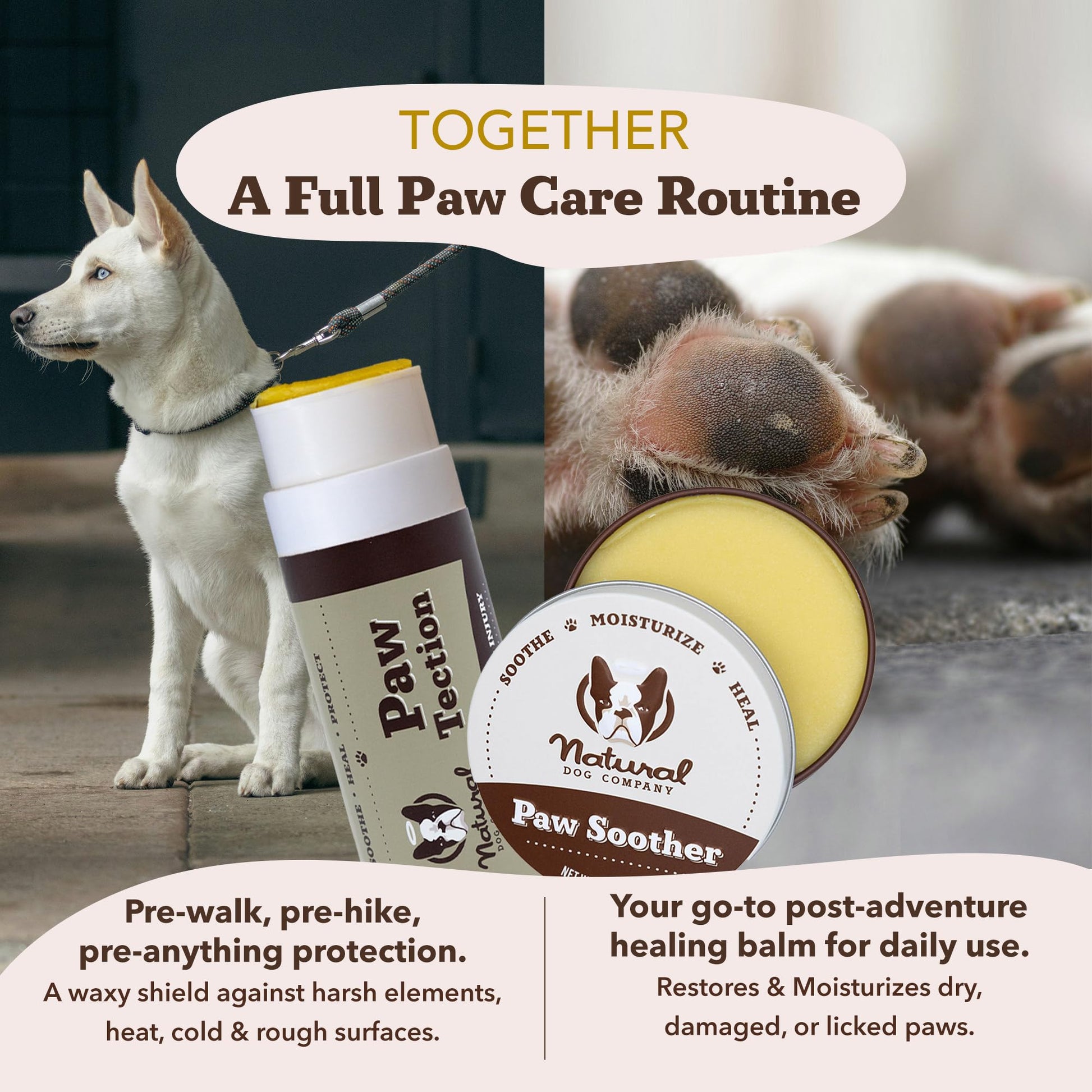 Natural Dog Company Paw Soother Balm & Wax for Dogs The Dachshund Zone