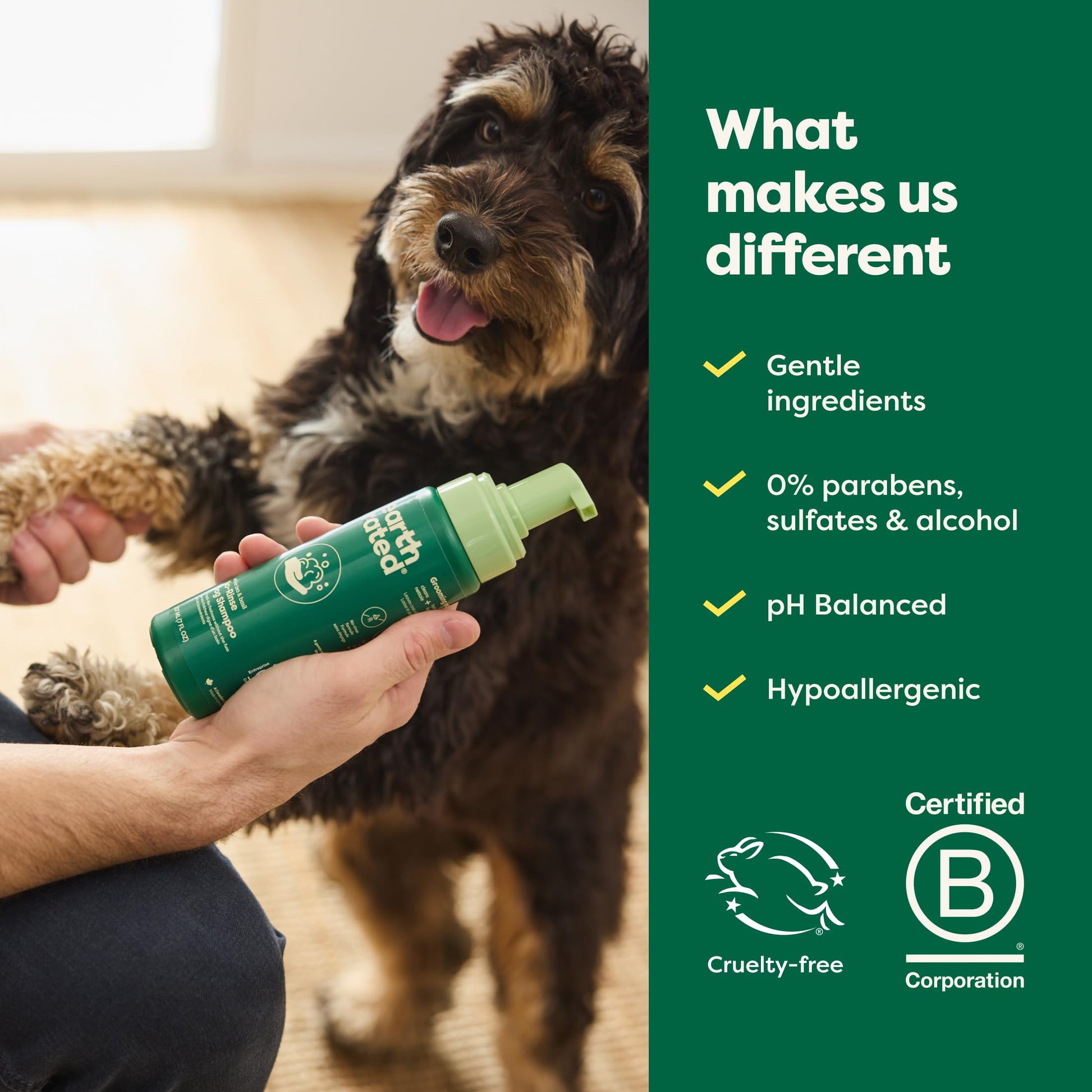 Earth Rated Waterless Dog Shampoo & Conditioner The Dachshund Zone