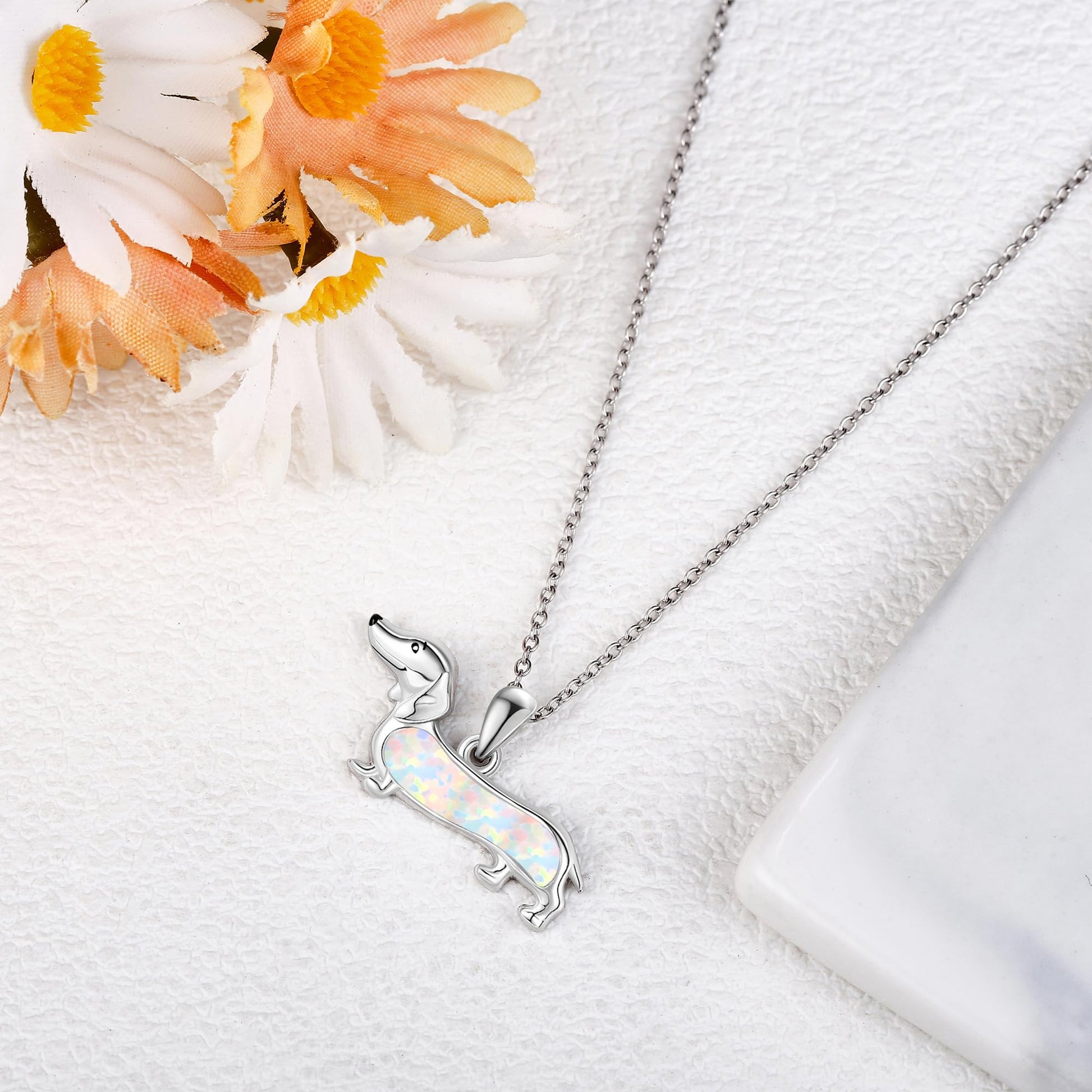 Dachshund Necklace Sterling Silver The Dachshund Zone