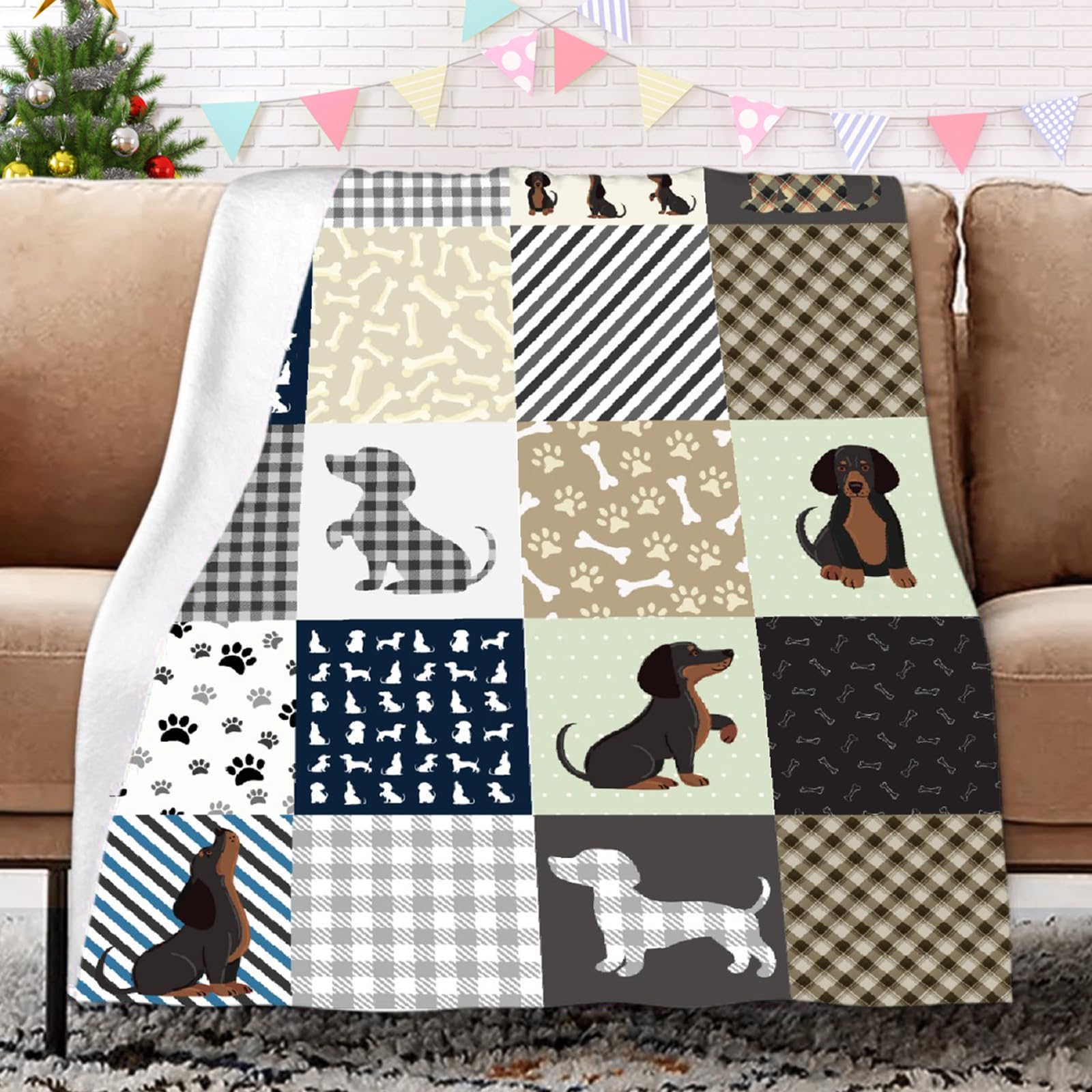 Mokukenren Dachshund Blanket The Dachshund Zone