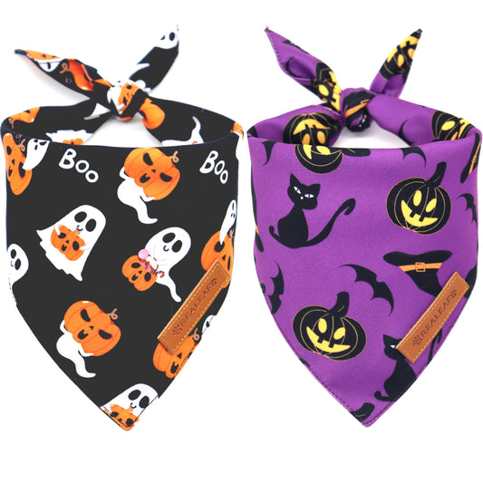 Halloween Dog Bandanas 2 Pack The Dachshund Zone