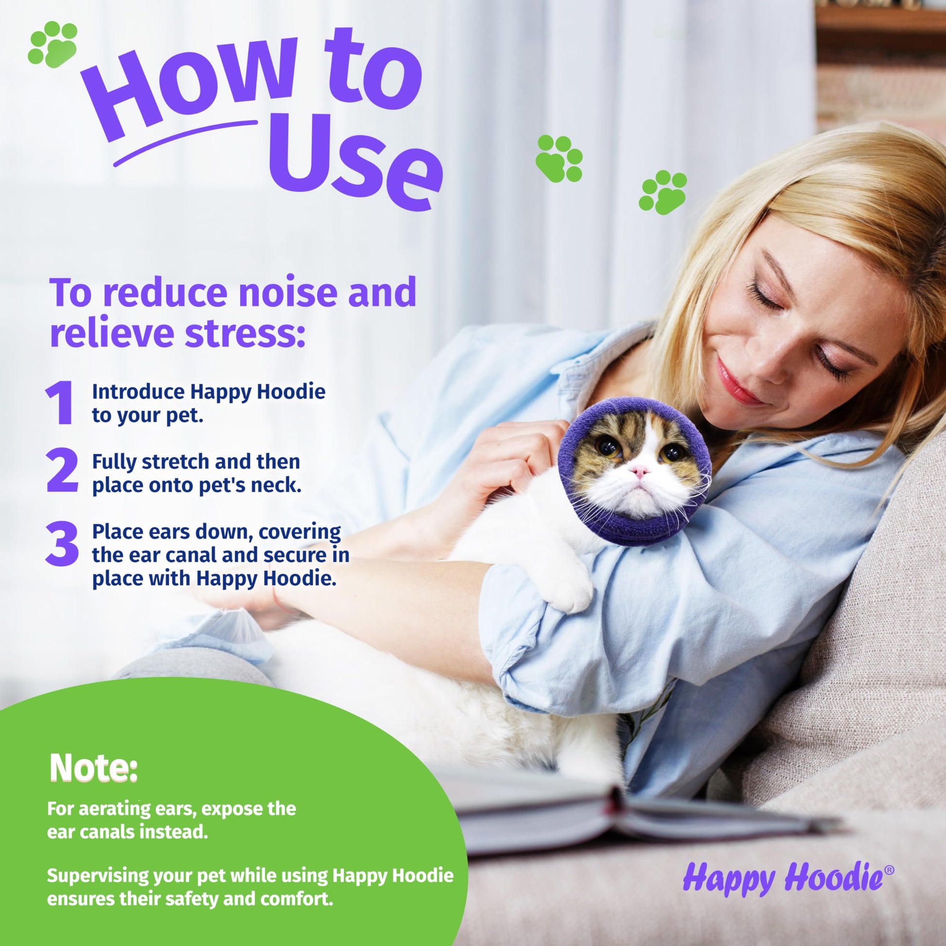Happy Hoodie The Original Dog & Cat Calming Band The Dachshund Zone