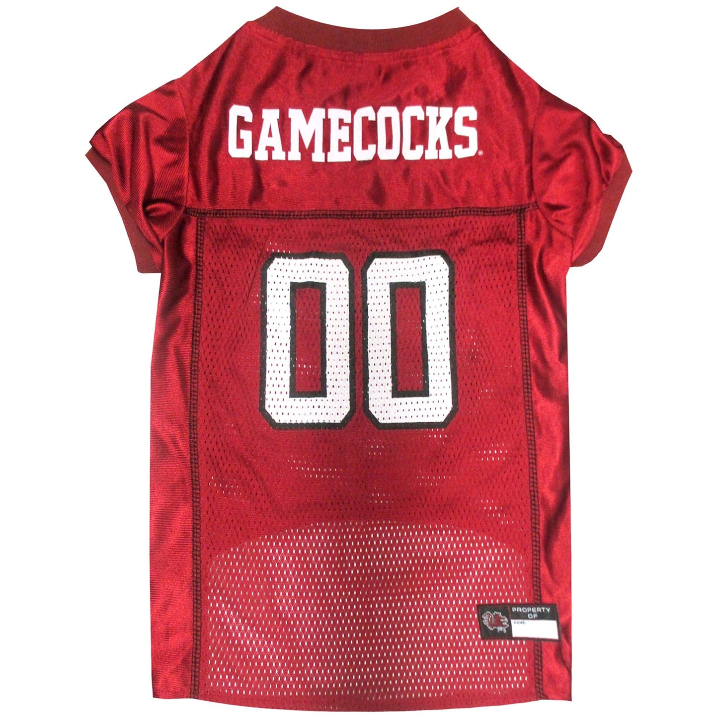 Pets First NCAA College South Carolina Gamecocks Mesh Jersey for DOGS & CATS, X-Small.Licensed Dog Jersey with your Favorite Football/Basketball College Team The Dachshund Zone