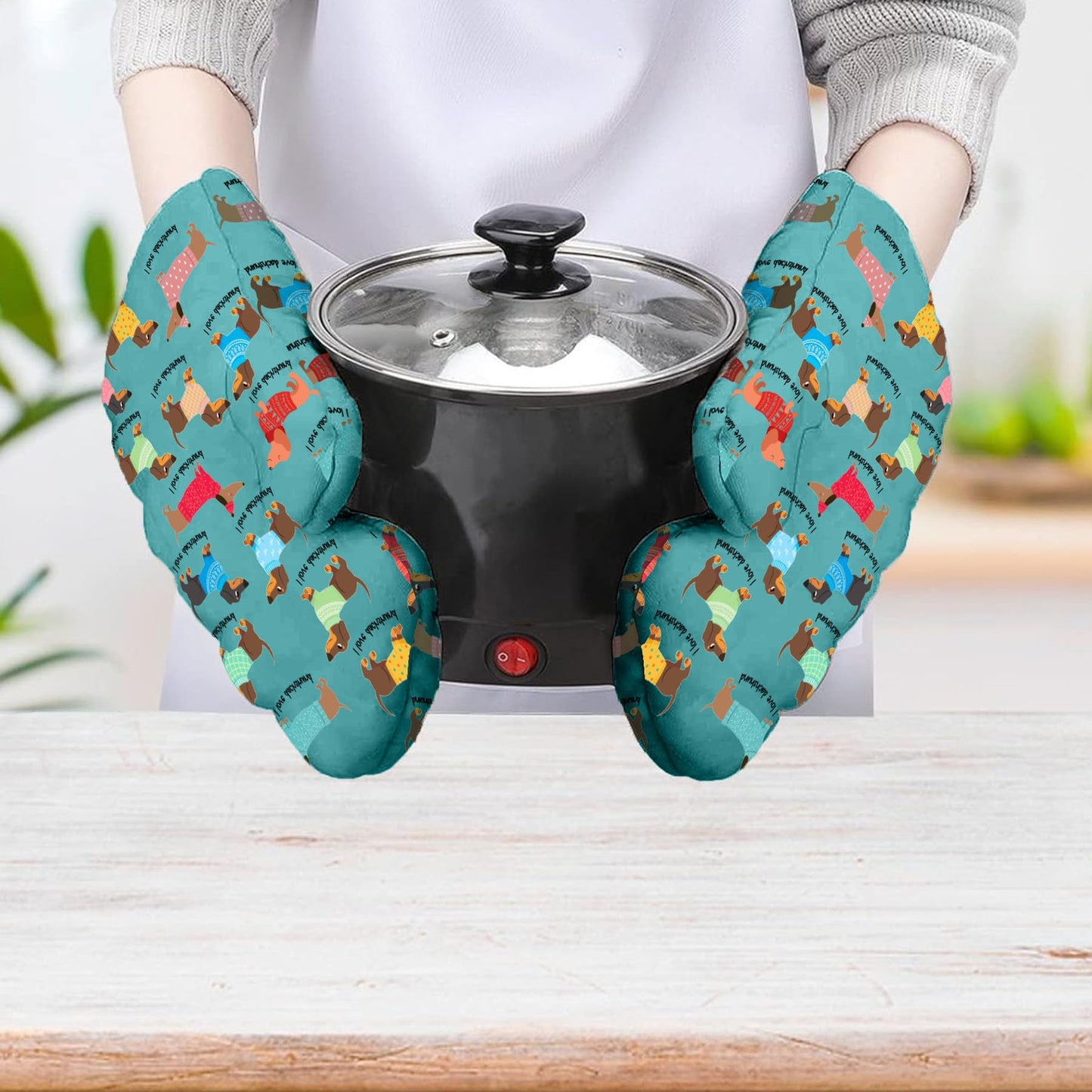 Dachshund Oven Mitts for Dachshund Lover The Dachshund Zone