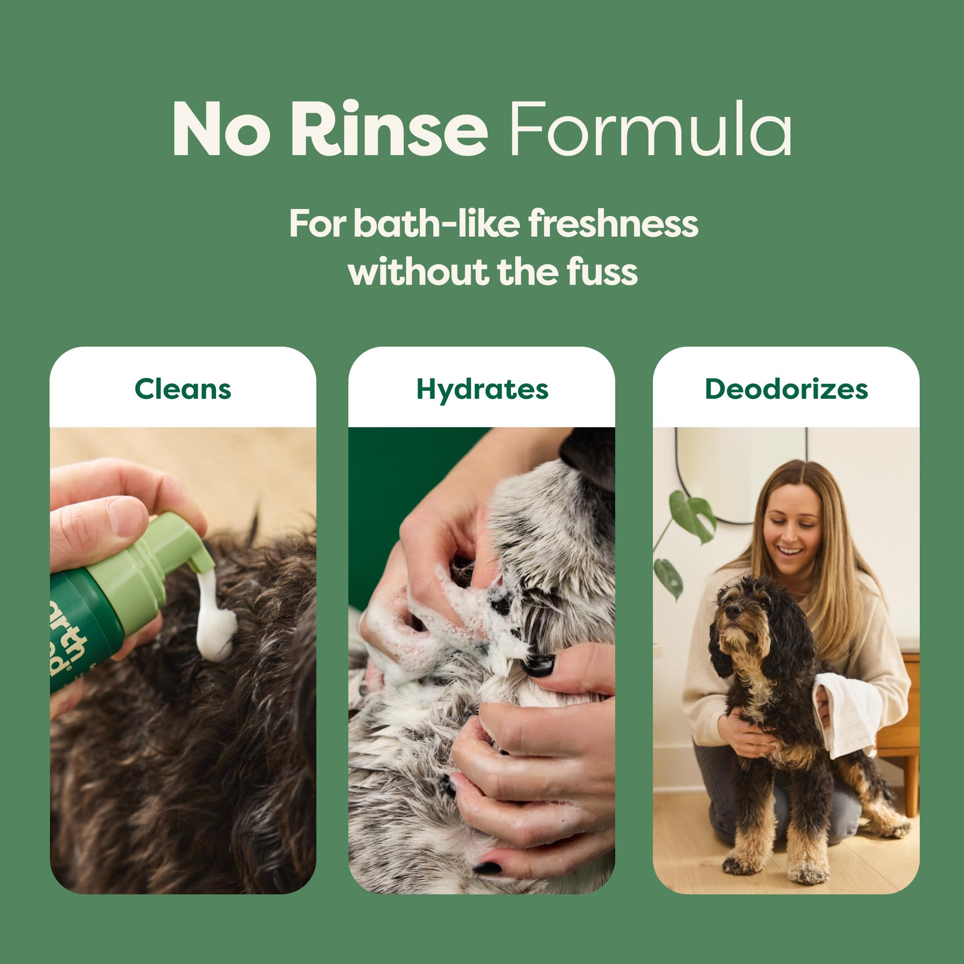 Earth Rated Waterless Dog Shampoo & Conditioner The Dachshund Zone