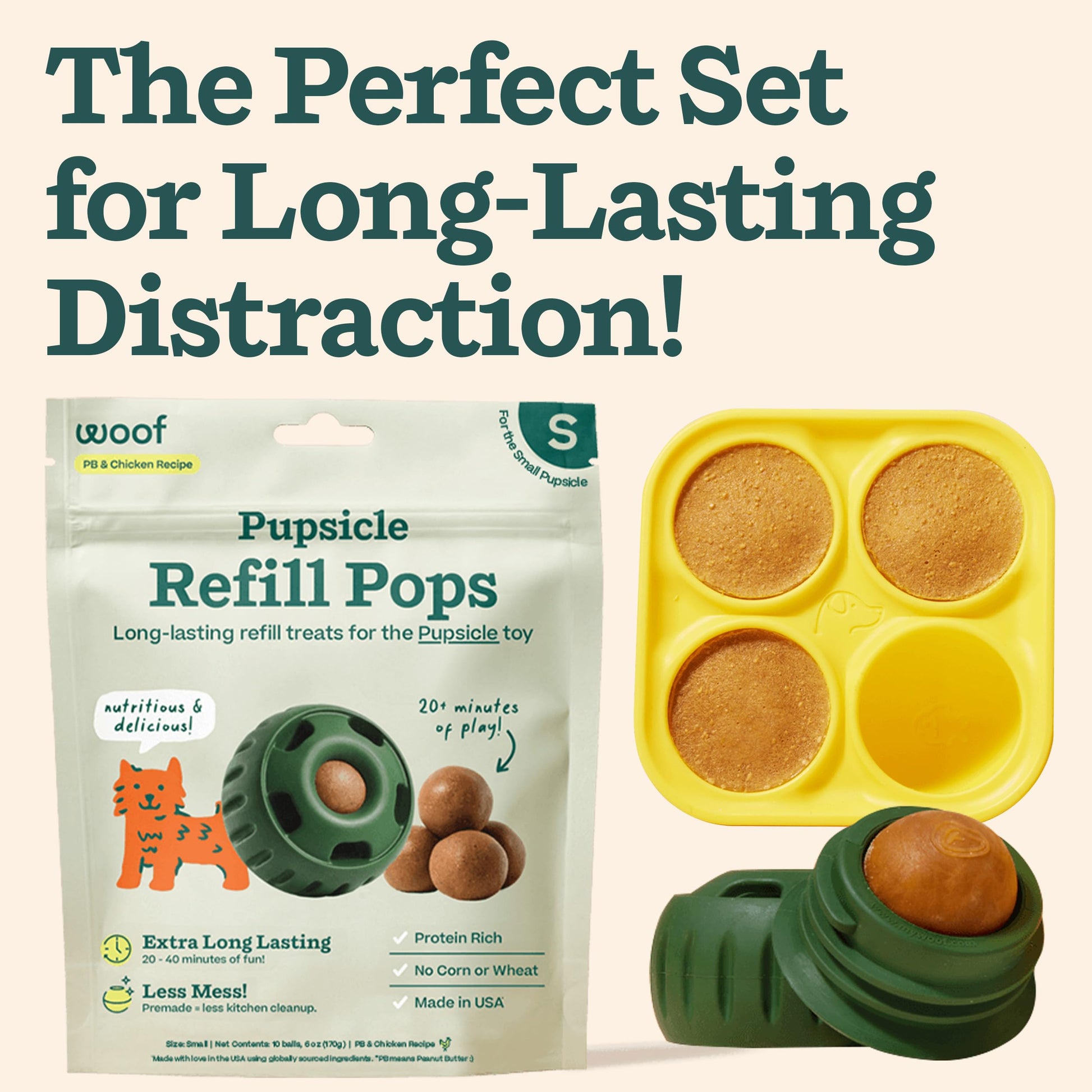 WOOF Starter Pack - Interactive Dog Toys for Boredom The Dachshund Zone