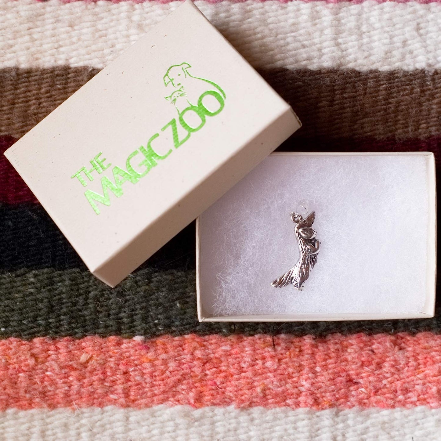 Sterling Silver Long Haired Dachshund Pendant for Necklace The Dachshund Zone