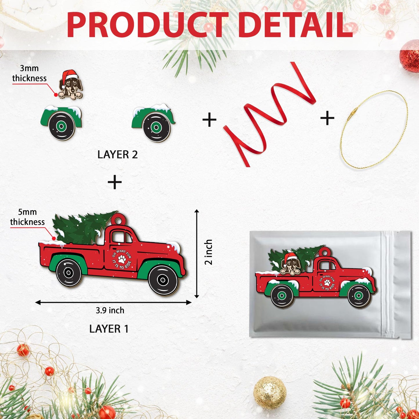 Long Haired Dachshund Dog Ornament The Dachshund Zone