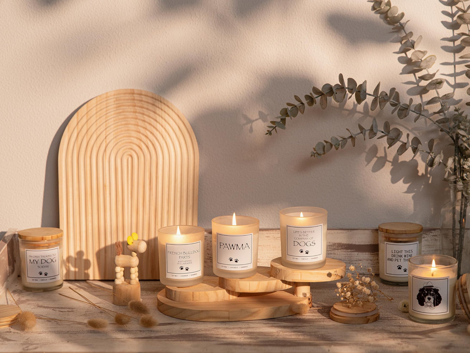 CANDLES-SCENTED Dachshund Decor,Weiner Dog Gifts The Dachshund Zone