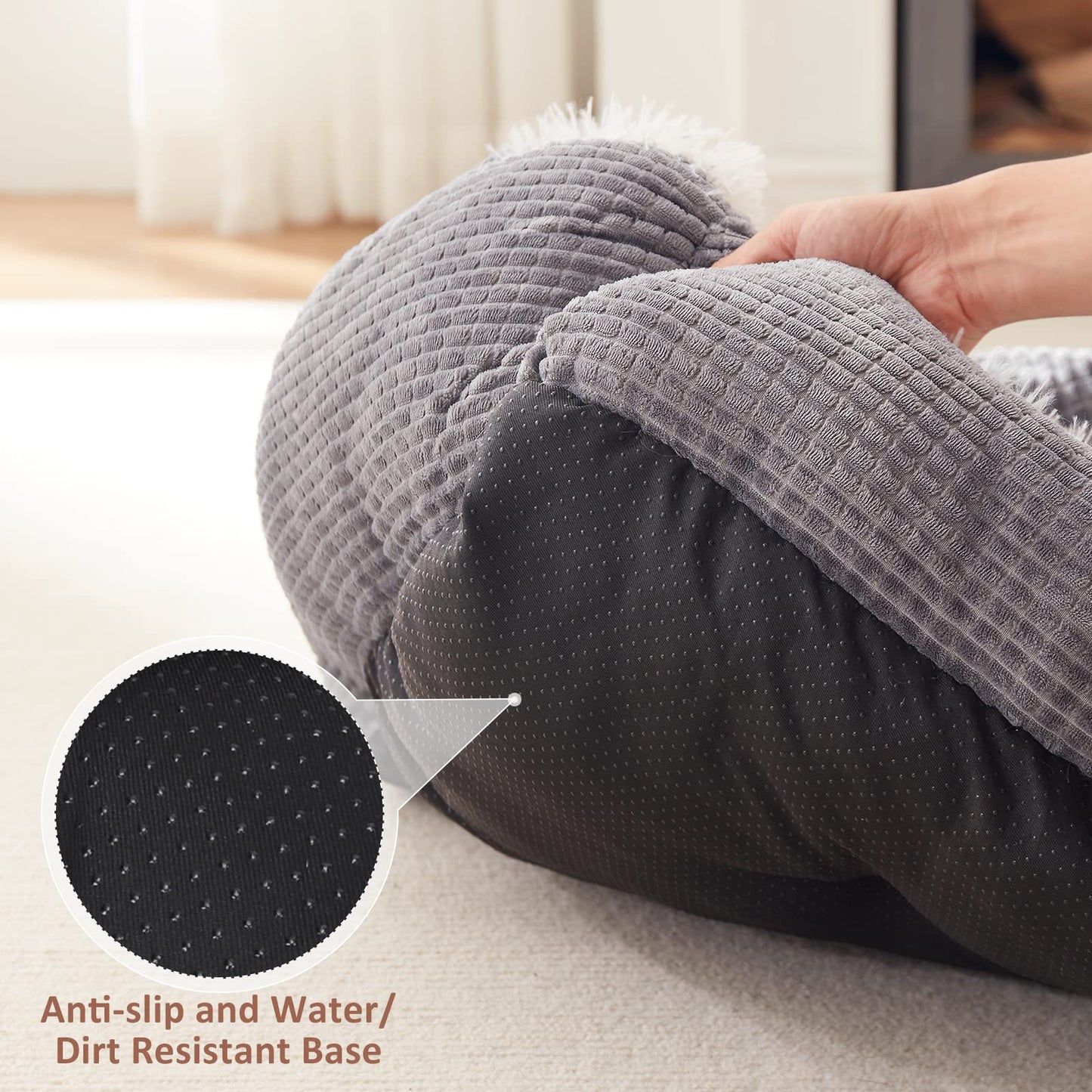 Dog Beds for Small Dogs, Rectangle Cave Hooded Blanket Puppy Bed The Dachshund Zone