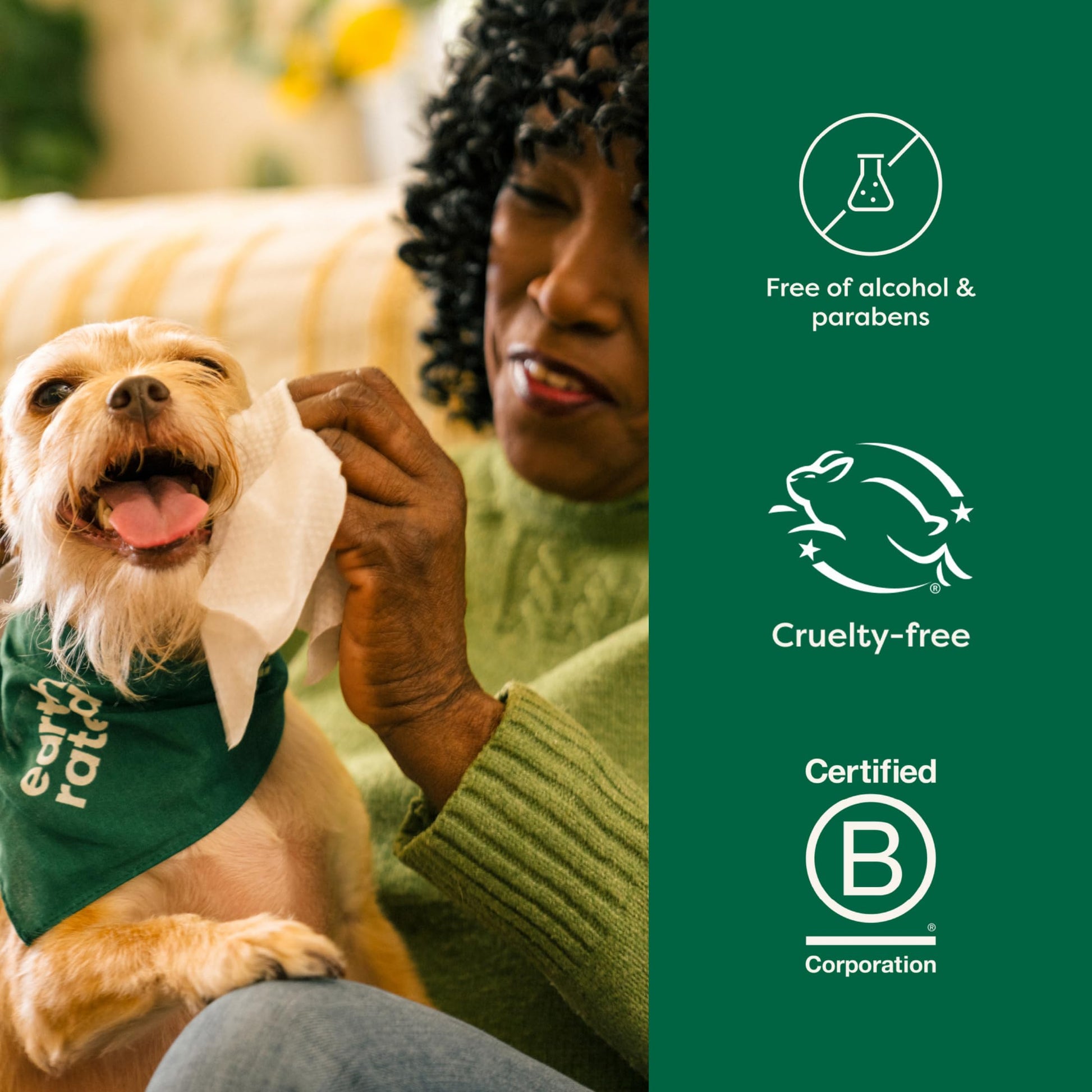 Earth Rated Dog Wipes, Hypoallergenic, Cleaning and Hydrating The Dachshund Zone