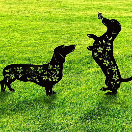 Dachshund Dog Garden Decor for Outside The Dachshund Zone