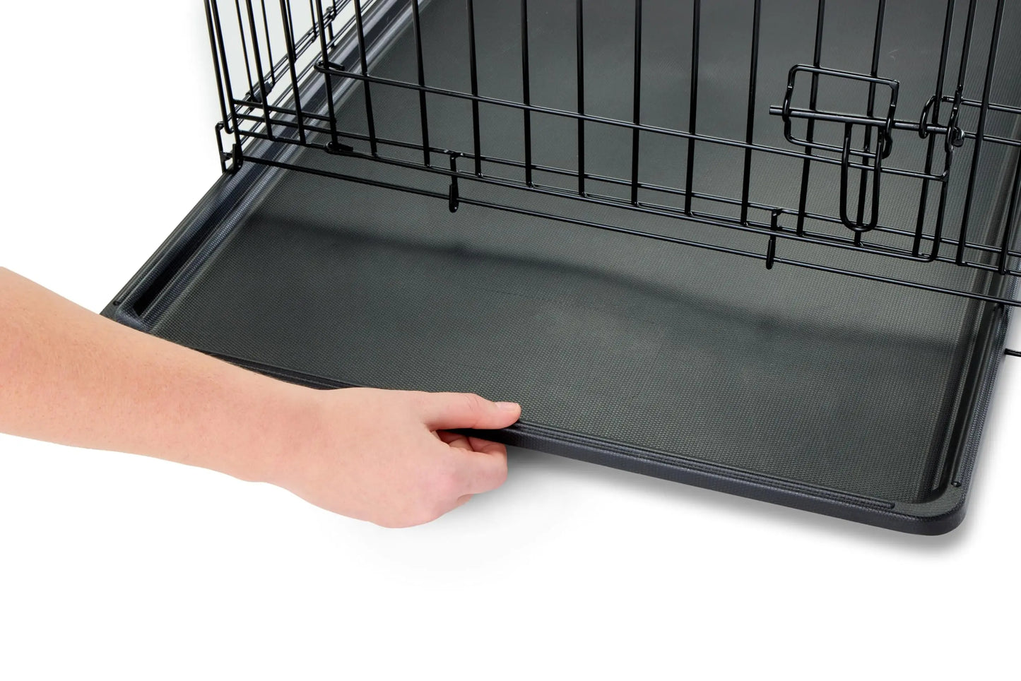 Carlson SECURE AND FOLDABLE Metal Dog Crate, Small, 24.0"L x 18.0"W x 19.0"H The Dachshund Zone