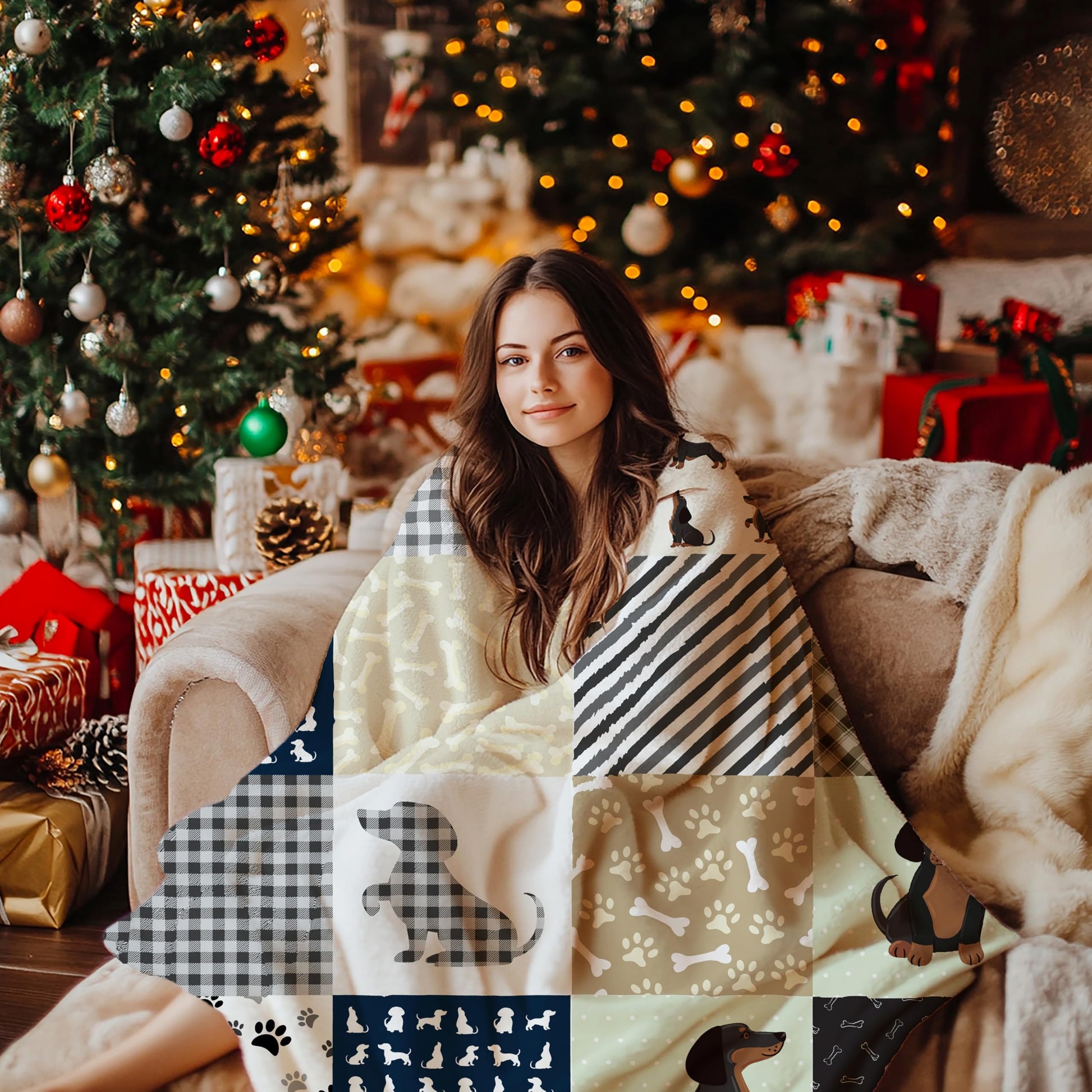 Mokukenren Dachshund Blanket The Dachshund Zone