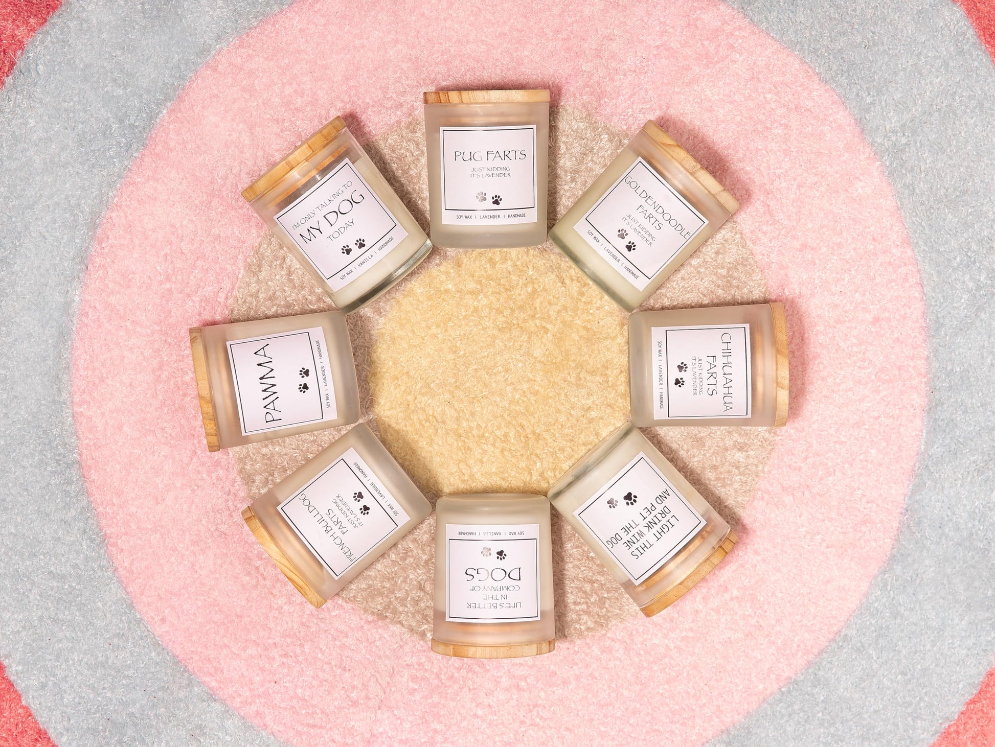 CANDLES-SCENTED Dachshund Decor,Weiner Dog Gifts The Dachshund Zone