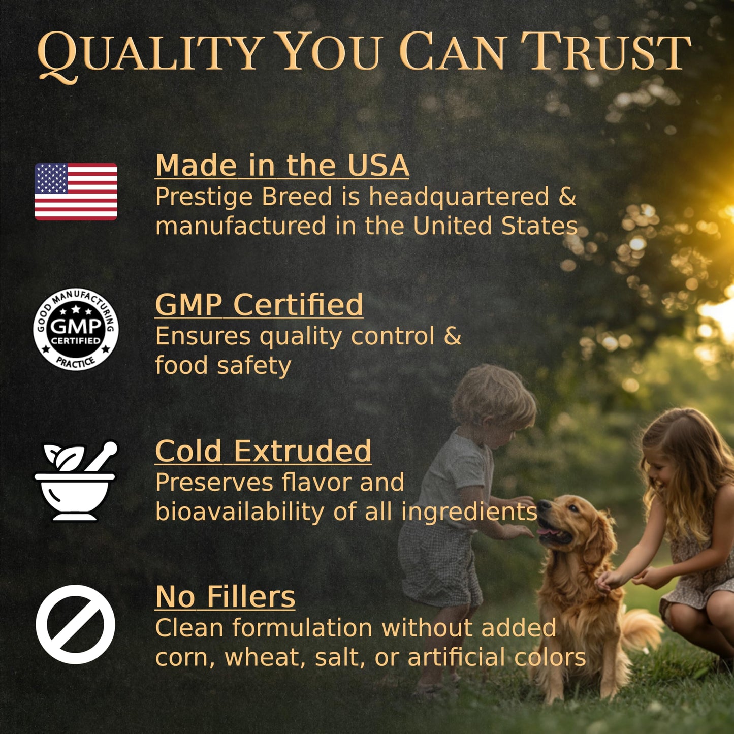 Prestige Breed Multivitamins, Made in The USA with Real Bacon The Dachshund Zone
